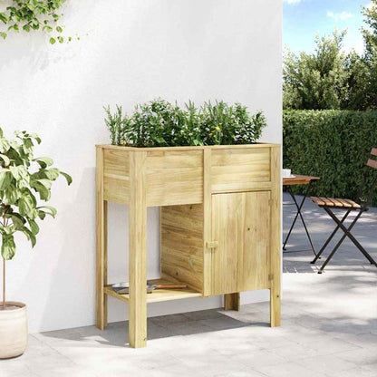 Letto Rialzato Marrone 85 x 46 x 96 cm Legno massello di pino