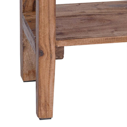 Supporto per piante Marrone 34 x 25 x 52 cm Legno di Mogano