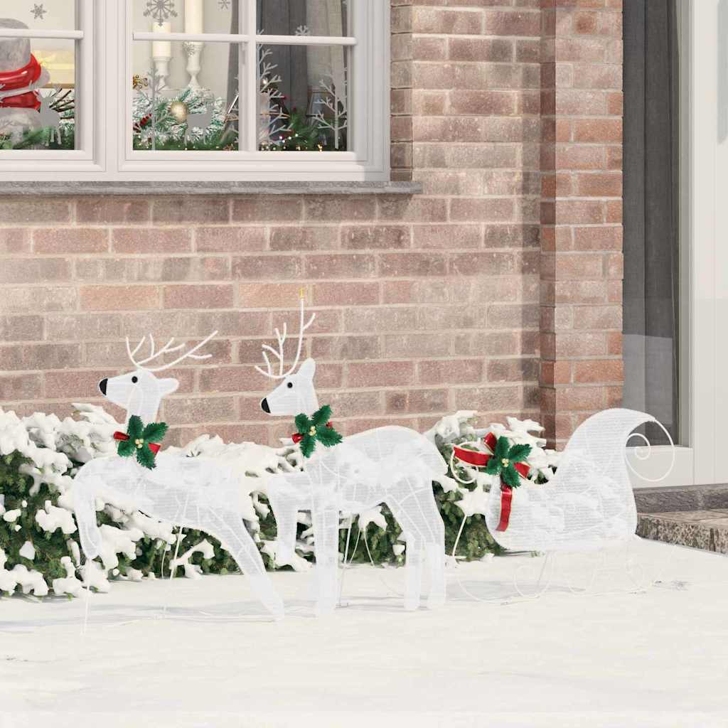 Renne LED 3 pcs Bianco Freddo Tessuto | homemem39