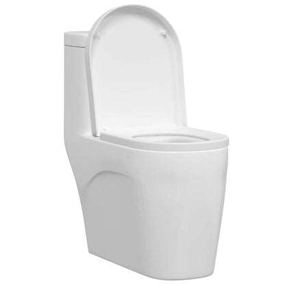Sedile del WC Bianco 48 x 36.5 x 4.5 cm Polipropilene