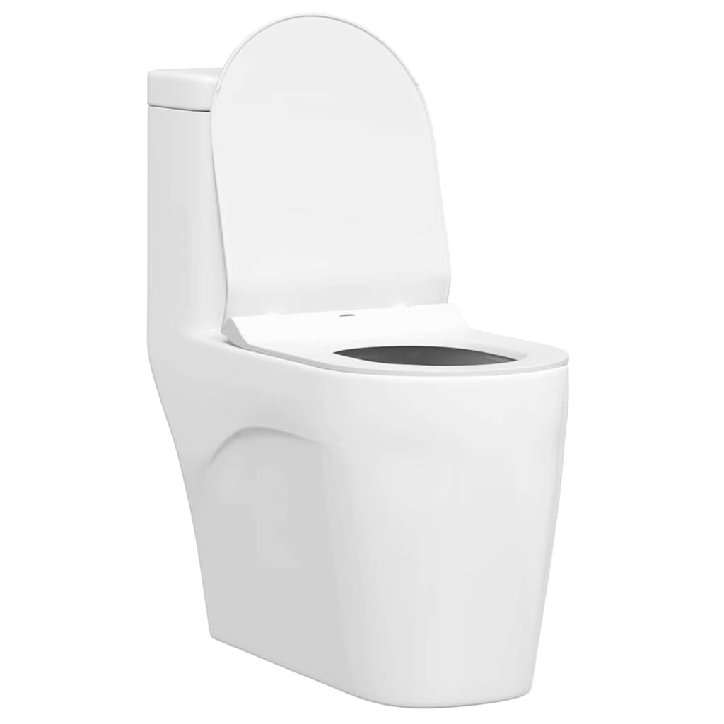 Sedile del WC Bianco 48.5 x 36 x 5 cm Polipropilene