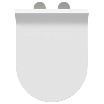 Sedile del WC Bianco 48.5 x 36 x 5 cm Polipropilene