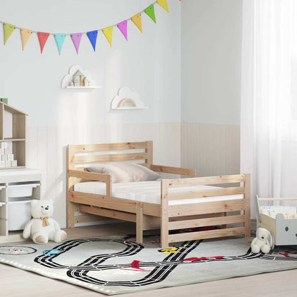 Struttura del letto Marrone 80 x 200 cm Pino massello