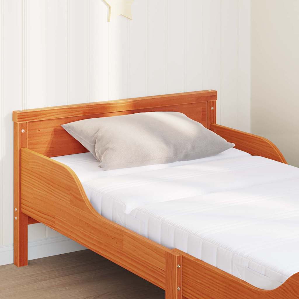 Struttura del letto Marrone cerato 80 x 200 cm Pino massello