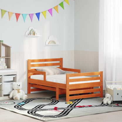 Struttura del letto Marrone cerato 80 x 200 cm Pino massello