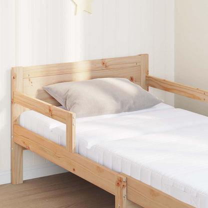 Struttura del letto Marrone 80 x 200 cm Pino massello