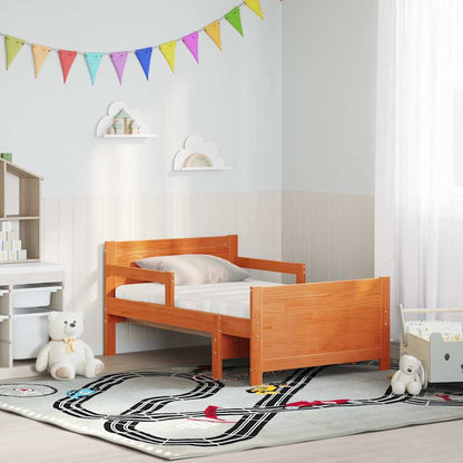 Struttura del letto Marrone cerato 80 x 200 cm Pino massello