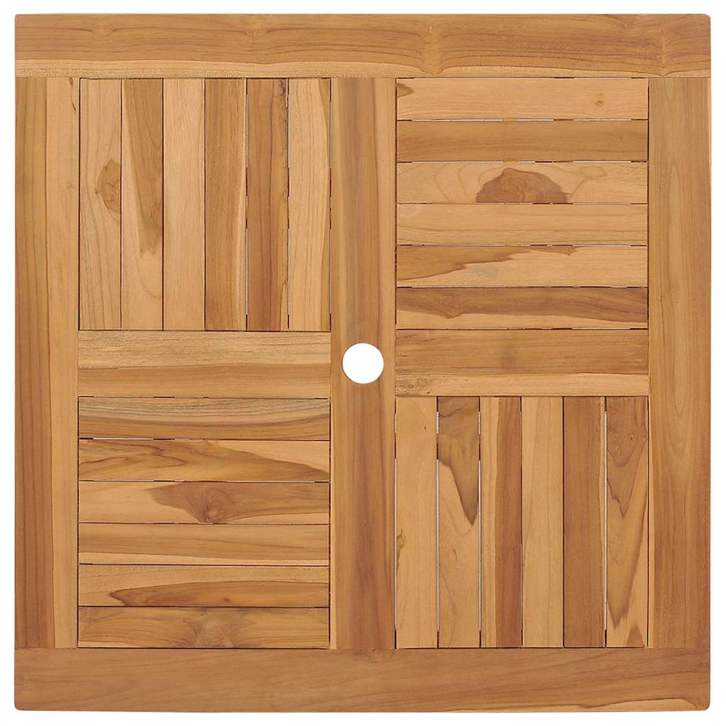 Set da Pranzo per Giardino 3 pcs Marrone Legno massello di teak - homemem39