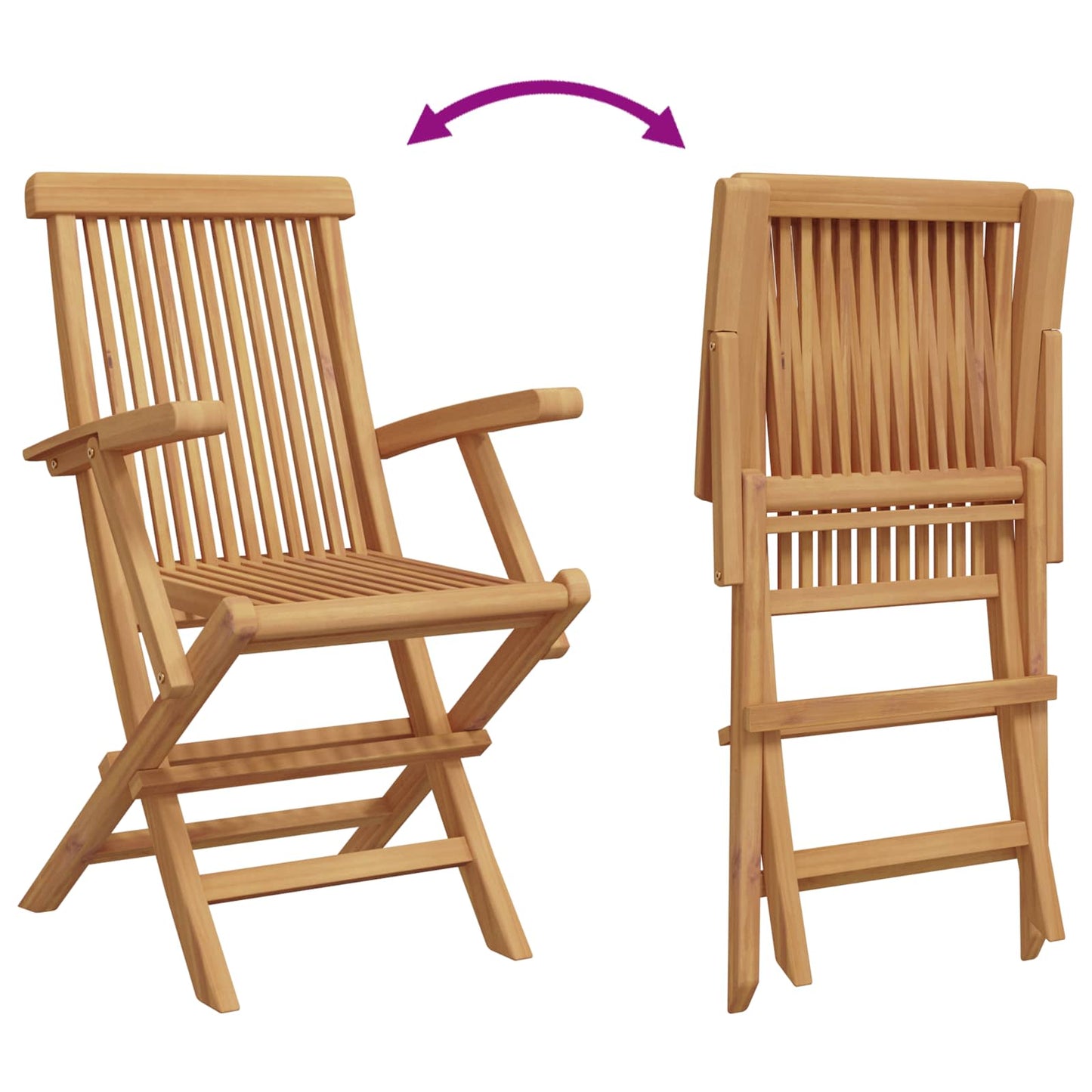 Set da Pranzo per Giardino 3 pcs Marrone | homemem39