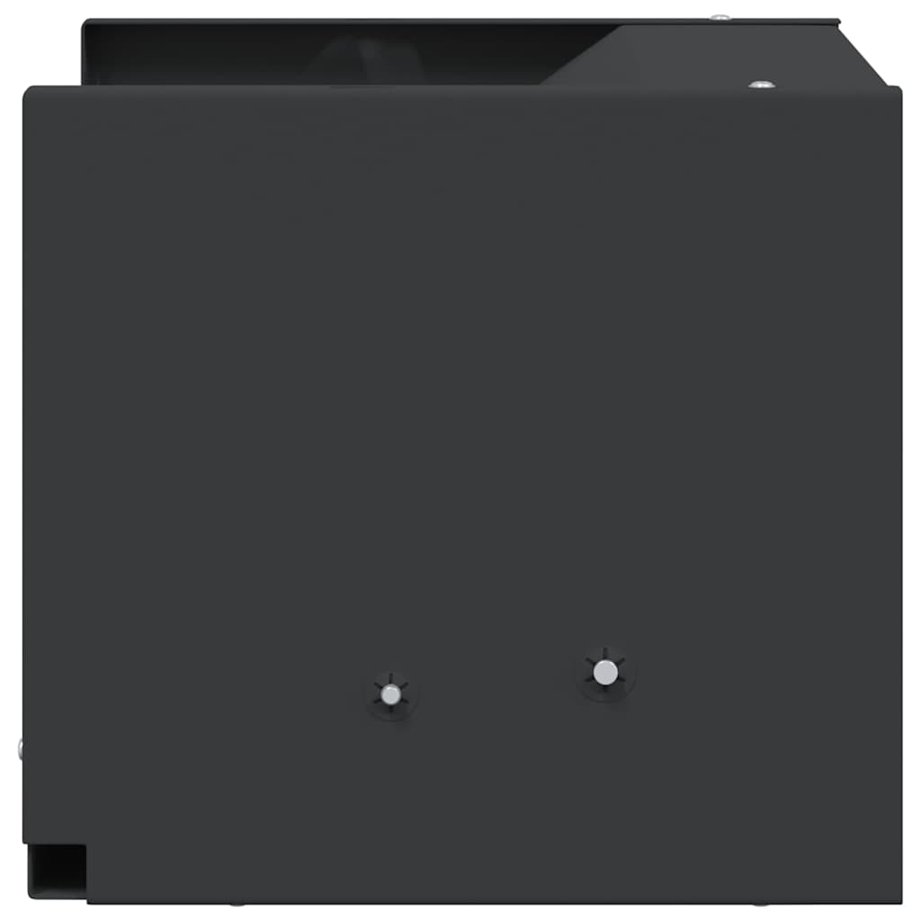 Scatola per trappole per proiettili Nero 29 x 22 x 20 cm | homemem39
