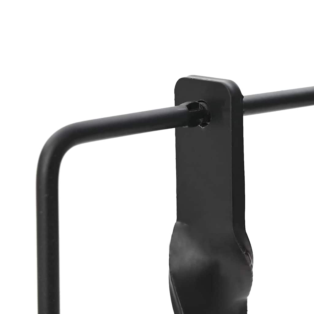 Bersaglio che si ripristina Nero 26 x 13 x 31 cm Acciaio | homemem39