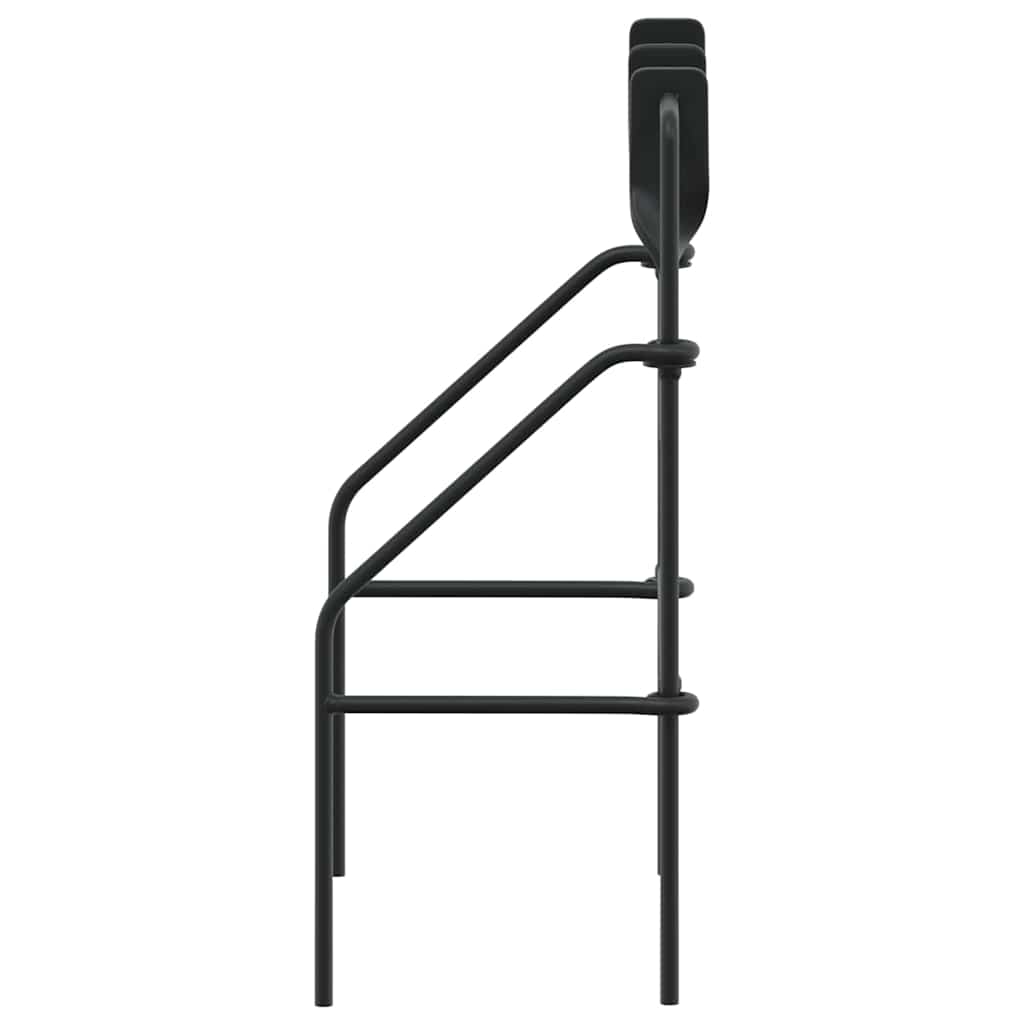 Bersaglio che si ripristina Nero 26 x 13 x 31 cm Acciaio | homemem39