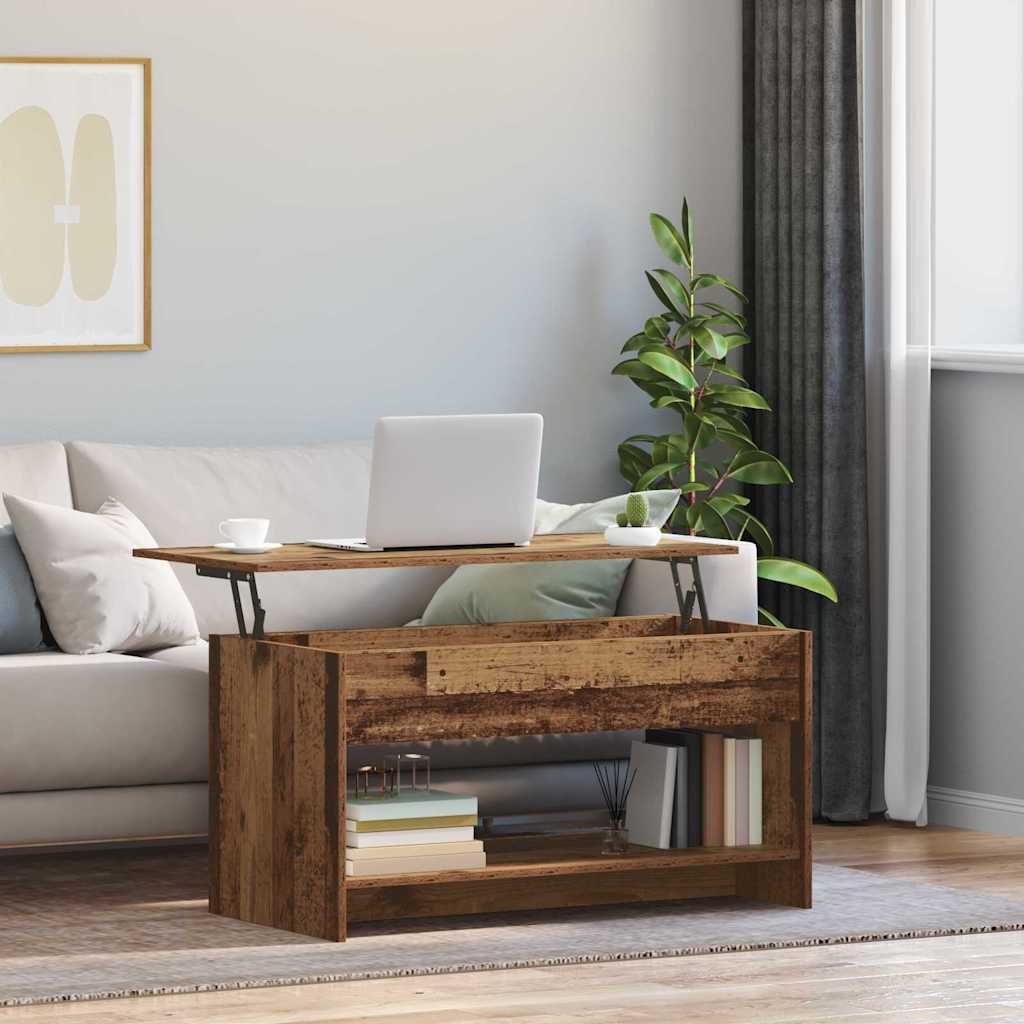 Tavolino da salotto Legno vecchio 80 x 50,5 x 41,5 cm