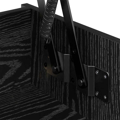 Tavolino da salotto Rovere Nero 80 x 50,5 x 41,5 cm