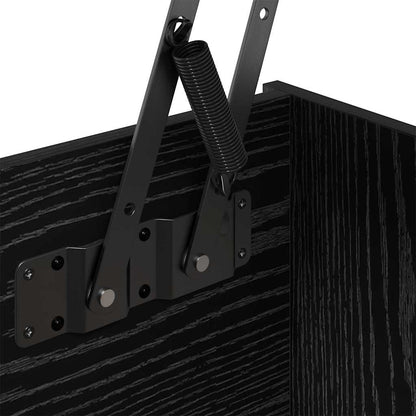 Tavolino da salotto Rovere nero 80 x 50,5 x 42,5 cm