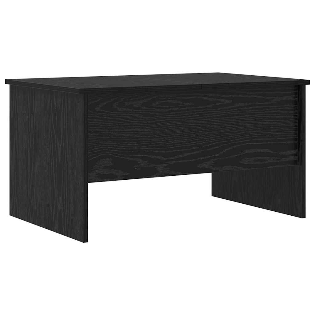 Tavolino da salotto Rovere nero 80 x 50,5 x 42,5 cm