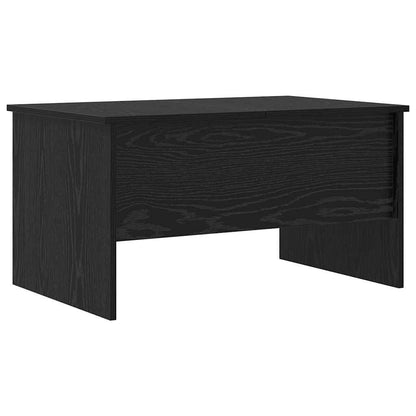 Tavolino da salotto Rovere nero 80 x 50,5 x 42,5 cm