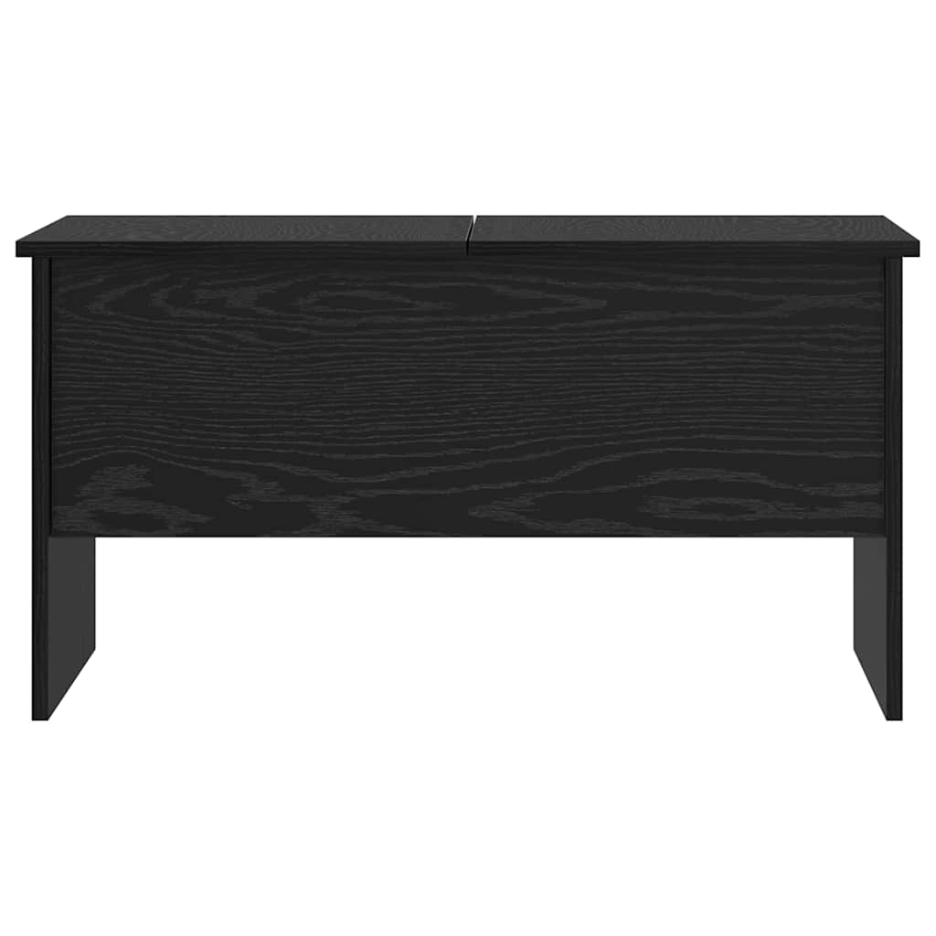 Tavolino da salotto Rovere nero 80 x 50,5 x 42,5 cm