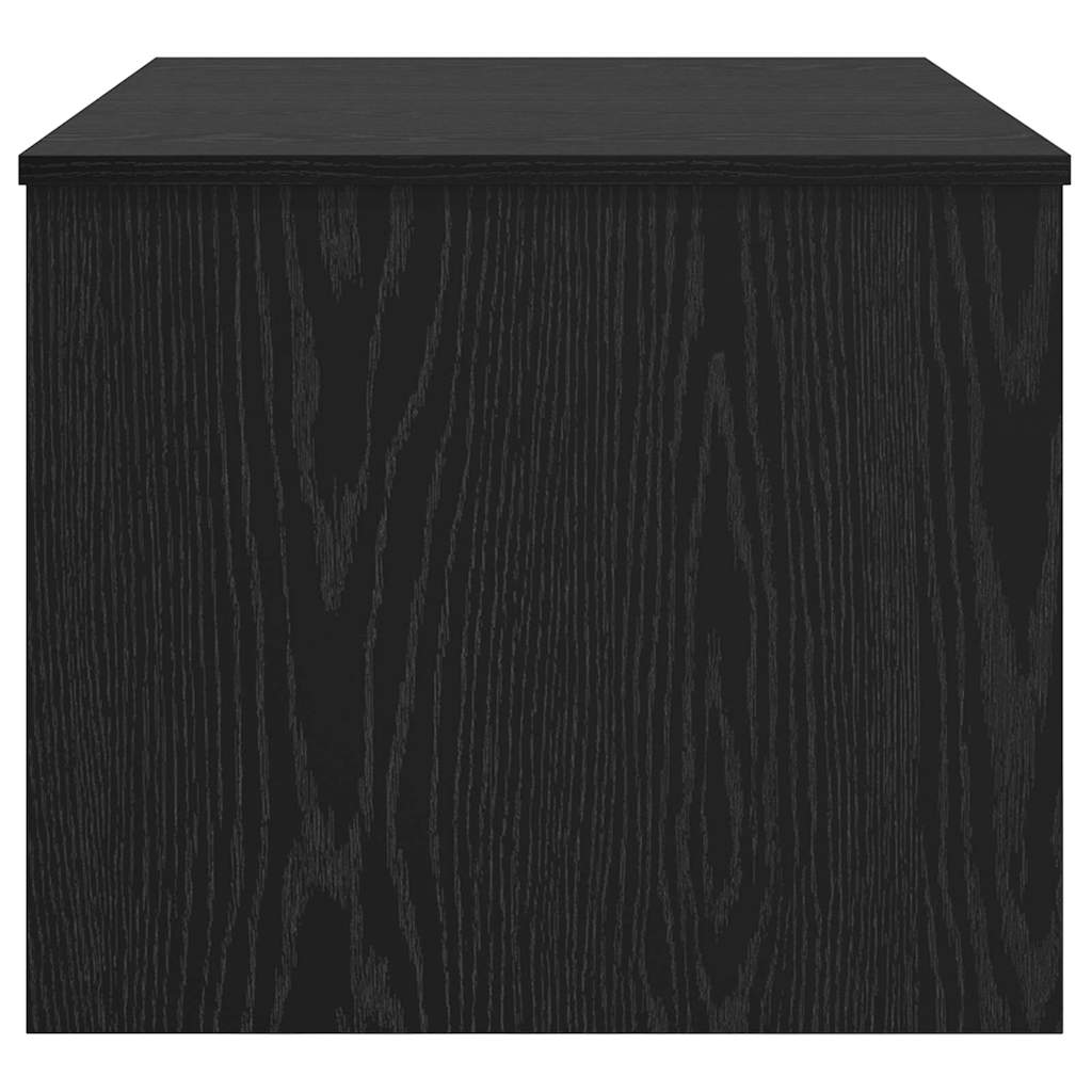 Tavolino da salotto Rovere nero 80 x 50,5 x 42,5 cm