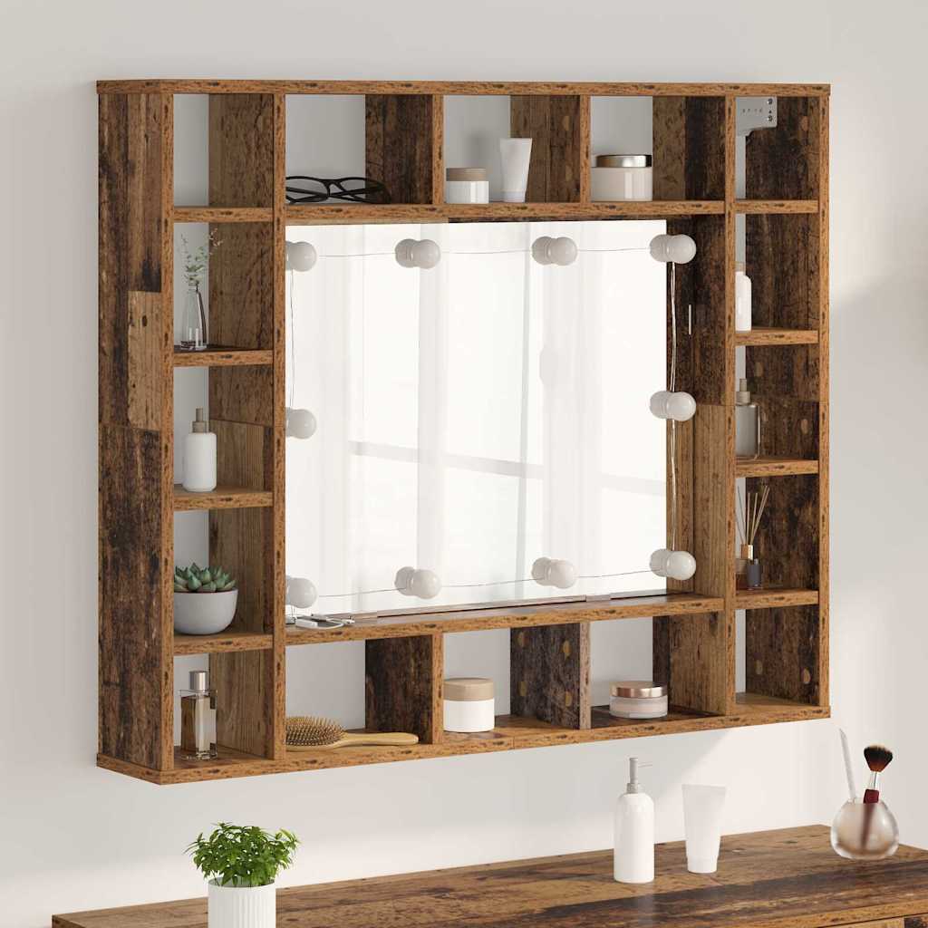 Mobiletto per specchio Legno vecchio 91 x 15 x 76,5 cm | homemem39