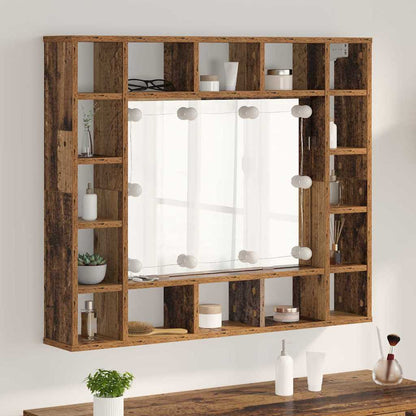 Mobiletto per specchio Legno vecchio 91 x 15 x 76,5 cm | homemem39