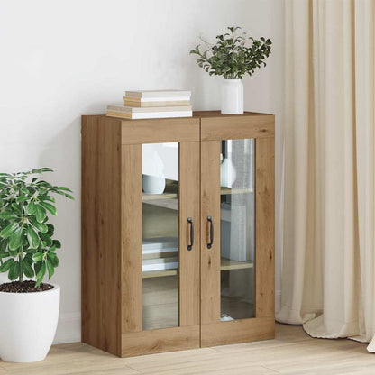 Mobiletto da parete appeso Marrone 69.5 x 34 x 90 cm