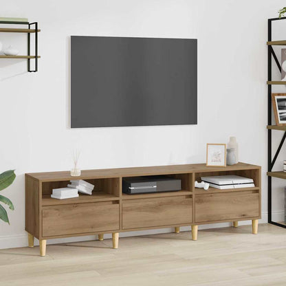 Mobile TV Rovere artigianale 150 x 30 x 45 cm Legno multistrato