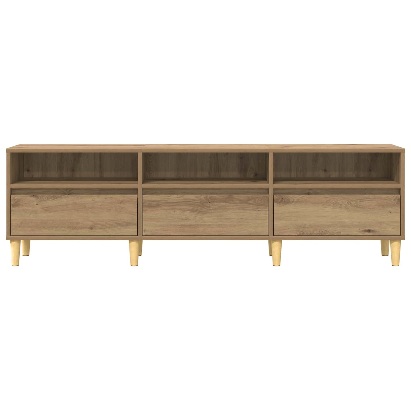 Mobile TV Rovere artigianale 150 x 30 x 45 cm Legno multistrato