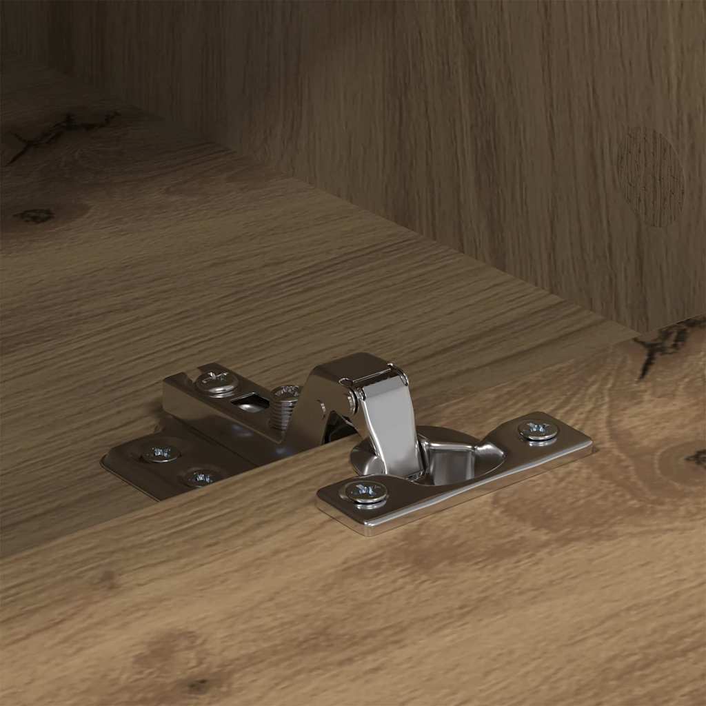 Mobile TV con cassetto Rovere artigianale 150 x 30 x 45 cm