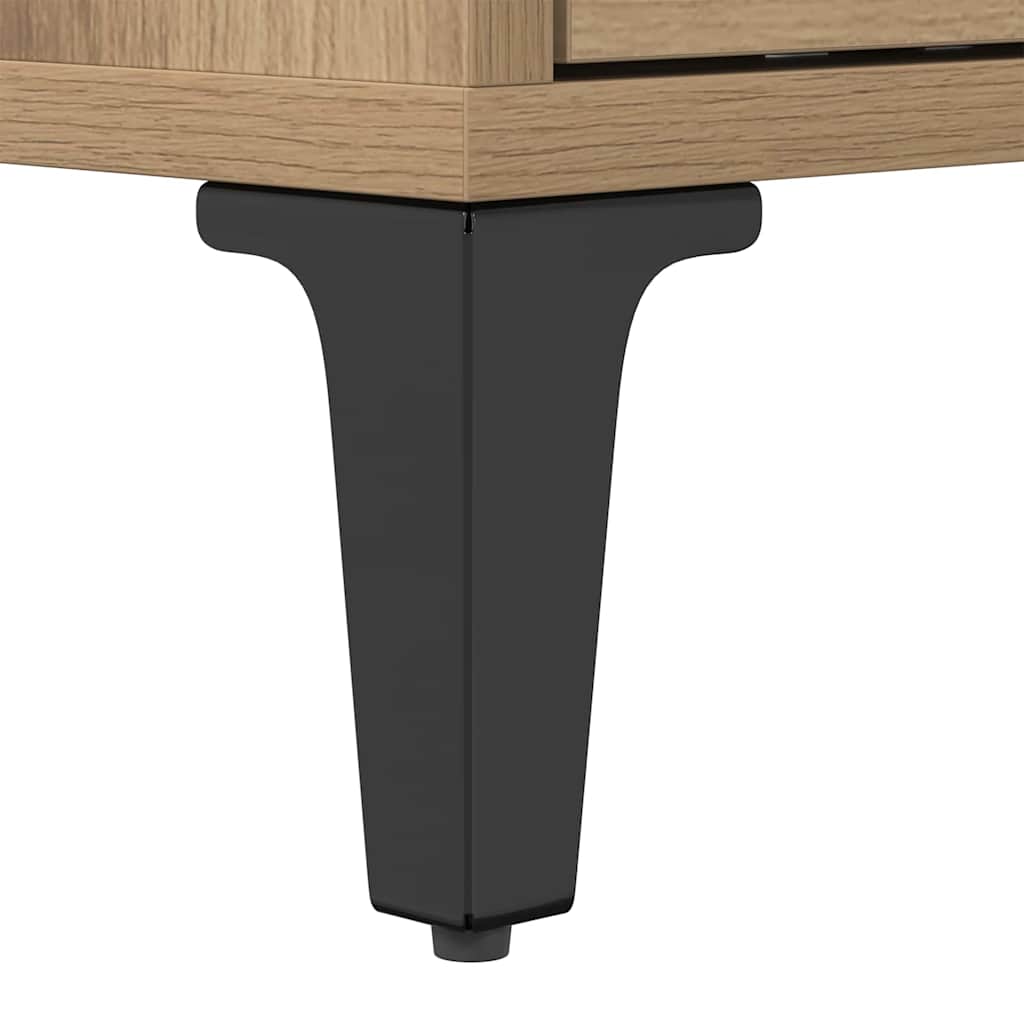 Mobile TV con cassetto Rovere artigianale 150 x 30 x 45 cm