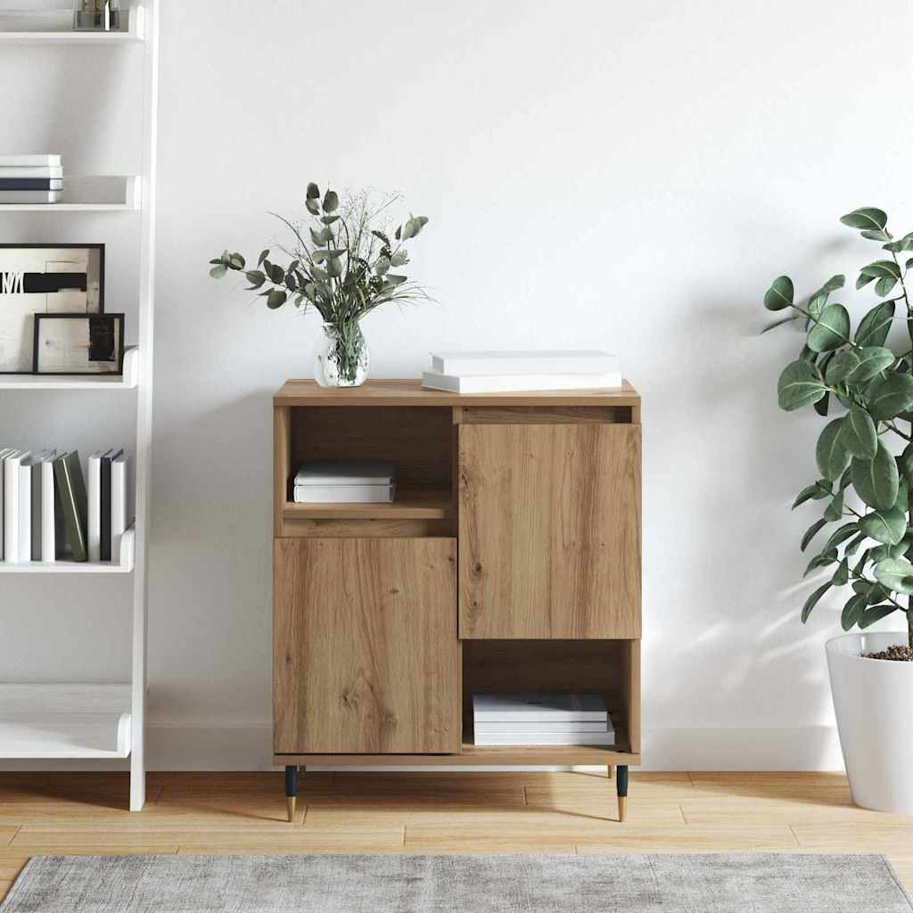 Credenza rovere artigianale 60 x 35 x 70 cm Legno multistrato