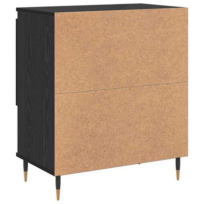 Credenza Rovere nero 60 x 35 x 70 cm Legno multistrato