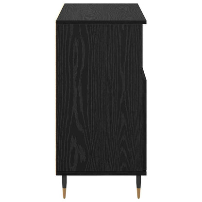 Credenza Rovere nero 60 x 35 x 70 cm Legno multistrato