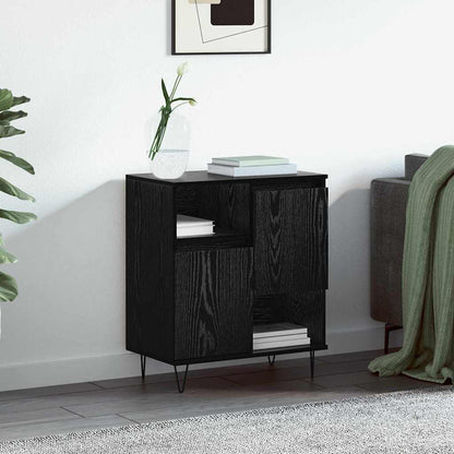Credenza Rovere nero 60 x 35 x 70 cm Legno multistrato
