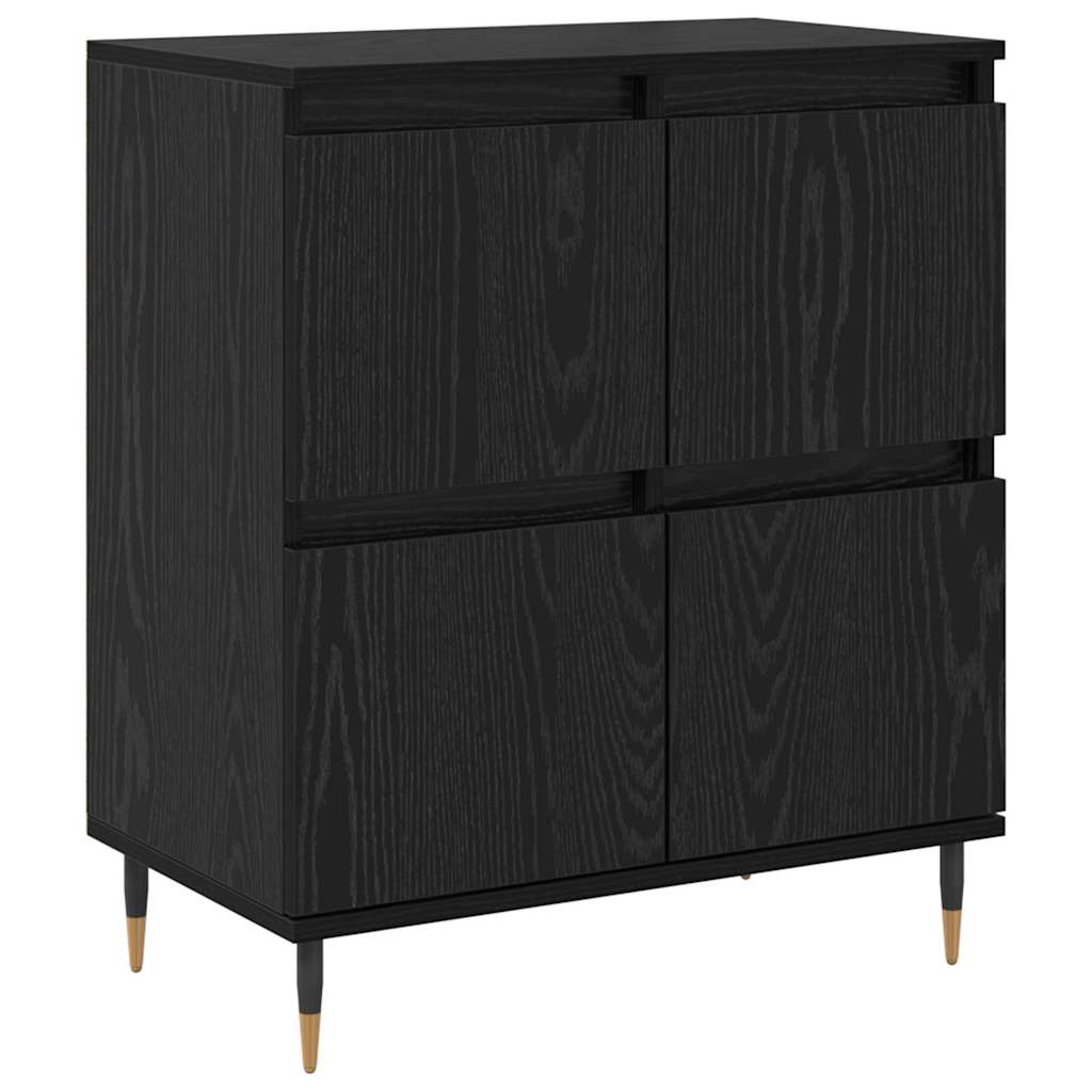Credenza Nero 60 x 35 x 70 cm Legno multistrato