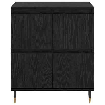 Credenza Nero 60 x 35 x 70 cm Legno multistrato