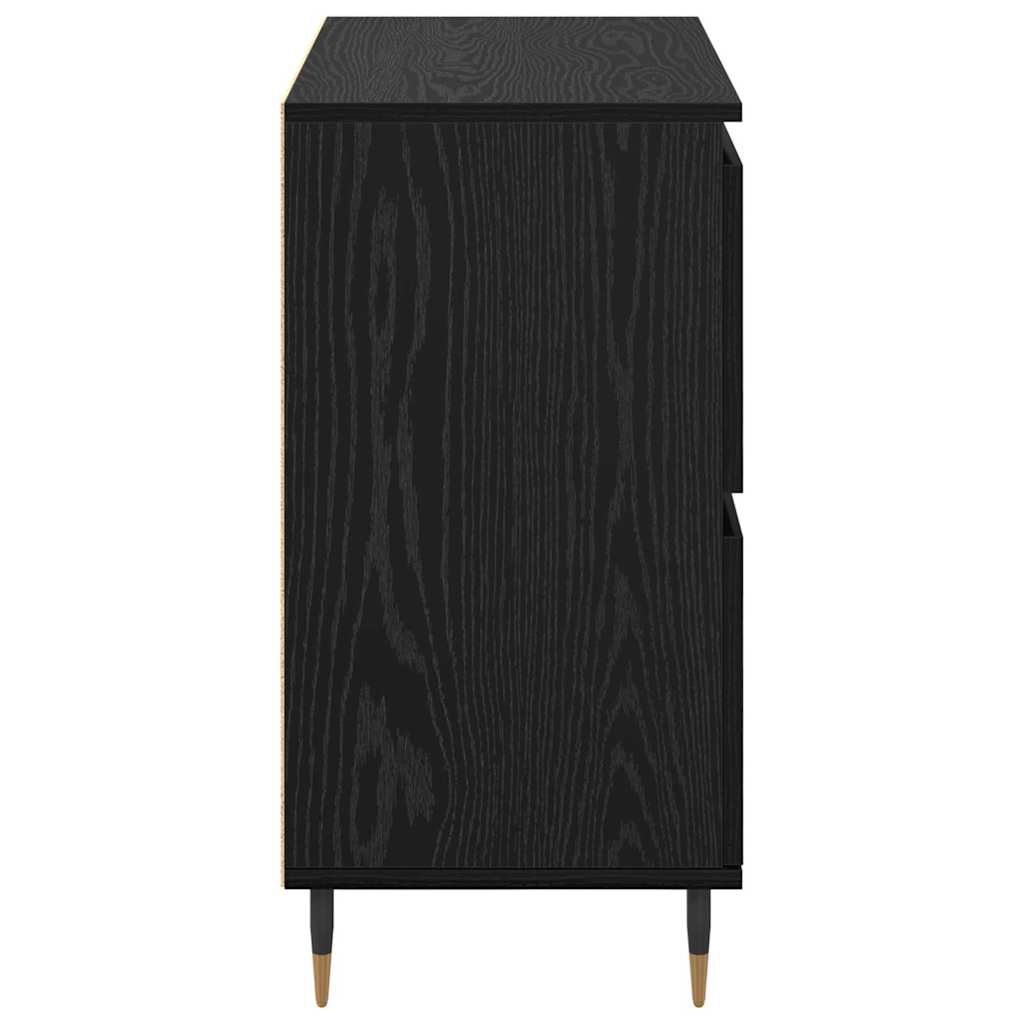 Credenza Nero 60 x 35 x 70 cm Legno multistrato
