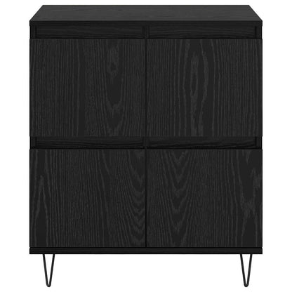 Credenza Nero 60 x 35 x 70 cm Legno multistrato