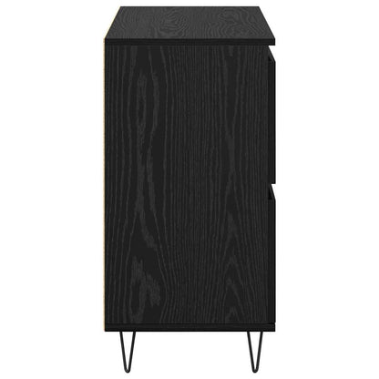 Credenza Nero 60 x 35 x 70 cm Legno multistrato
