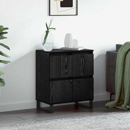 Credenza Nero 60 x 35 x 70 cm Legno multistrato