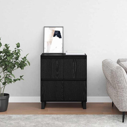 Credenza Nero 60 x 35 x 70 cm Legno multistrato