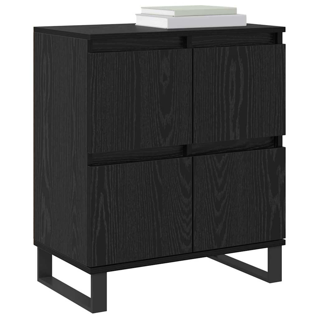 Credenza Nero 60 x 35 x 70 cm Legno multistrato