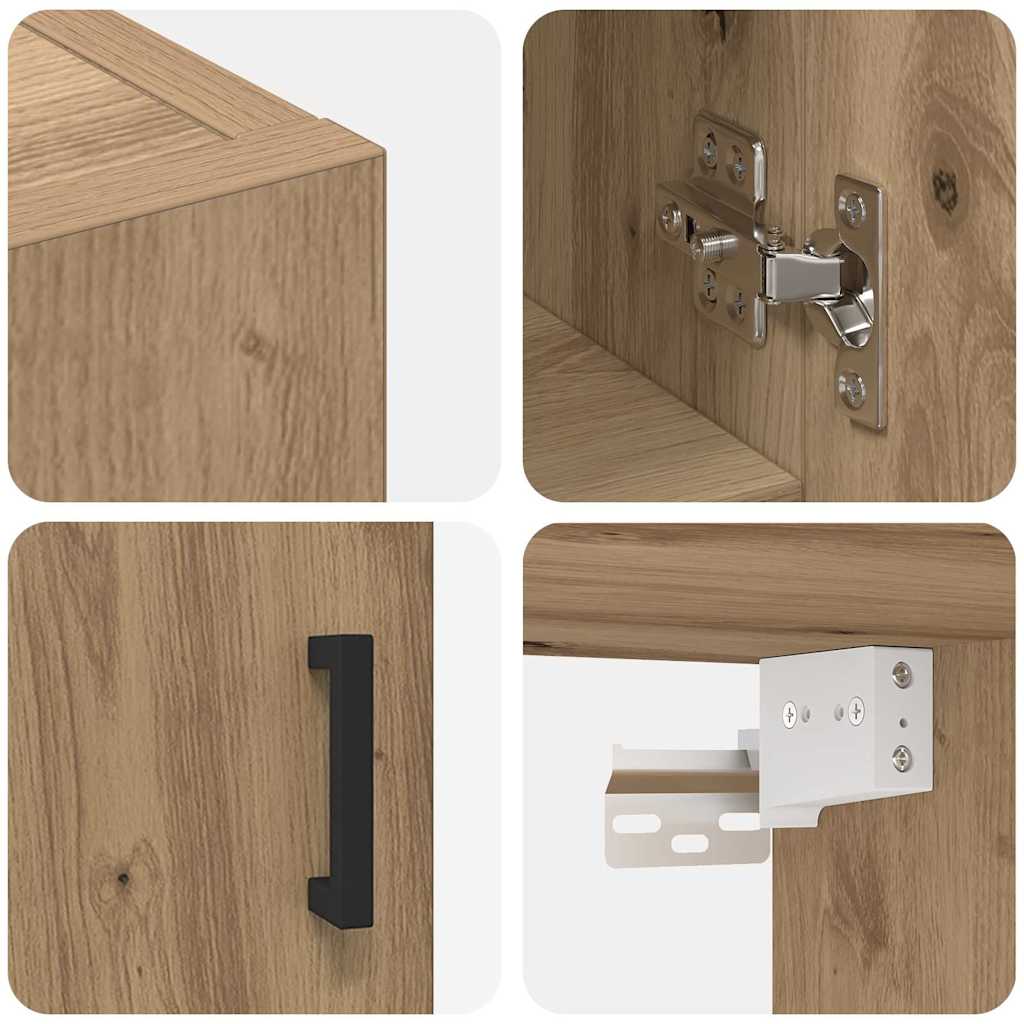 Armadietto a muro 60 x 31 x 70 cm Legno ingegnerizzato | homemem39