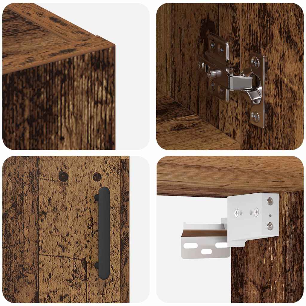 Mobiletto a muro Legno vecchio 60 x 31 x 70 cm | homemem39
