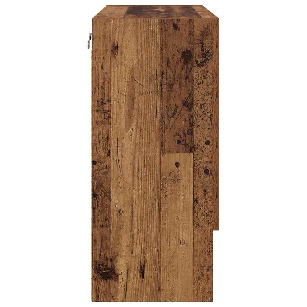 Mobiletto a muro Legno vecchio 60 x 31 x 70 cm | homemem39