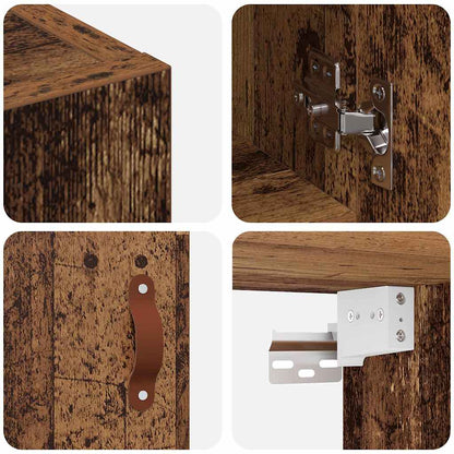 Armadietto a muro Legno vecchio 60 x 31 x 60 cm | homemem39