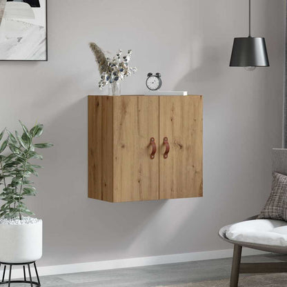 Armadietto a muro rovere artigianale 60 x 31 x 60 cm | homemem39