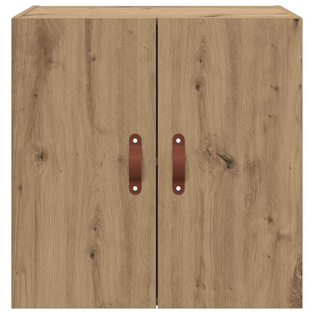 Armadietto a muro rovere artigianale 60 x 31 x 60 cm | homemem39