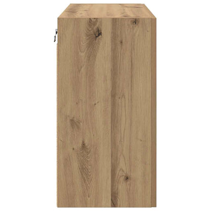 Mobiletto a muro Rovere artigianale 60 x 31 x 60 cm | homemem39