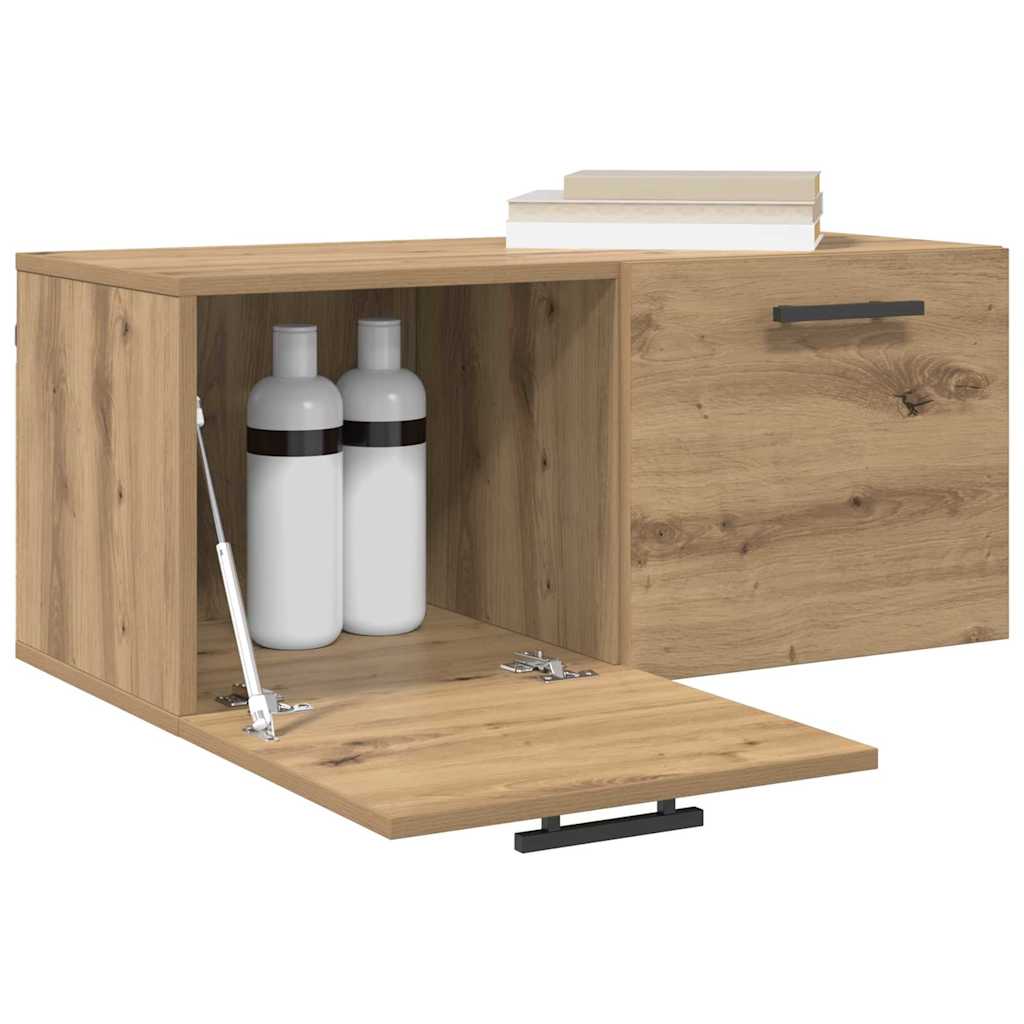 Armadietto a muro rovere artigianale 80 x 36.5 x 35 cm | homemem39